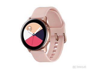 Hodinky Samsung Galaxy Watch Active  ružovo-zlatá - 8