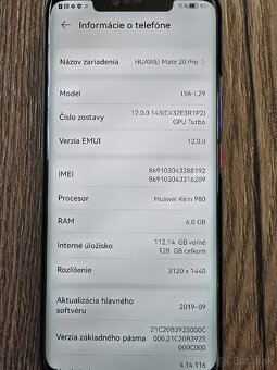 Huawei Mate 20 pro 128GB/6GB twilight - 8