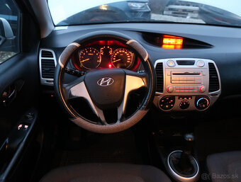 Hyundai i10 benzín 4-valec 2009, strieb.metalíza -TOP PONUKA - 8