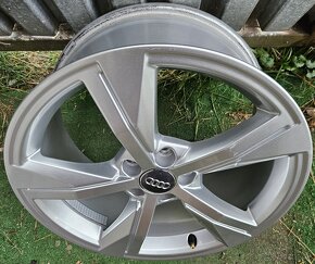 Atraktívne, originálne disky AUDI - 5x100 R17 - 8