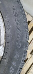 Zimné pneumatiky 195/60 R15 Pirelli na diskoch 4×108 - 8