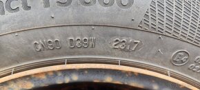 4ks disk 5x100 6jx15 et38 so zimnými pneumatikami 185/60 R15 - 8