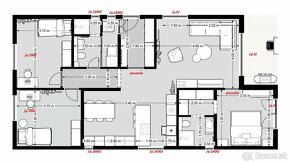 EXKLUZÍVNE Dizajnový 4-izbový rodinný dom, 2 kúpeľne, - 8