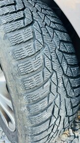 Hliníkové disky + Nokian M+S 205/55 R16 - 4x - 8