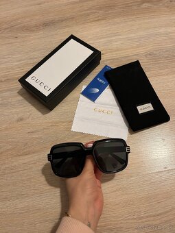 Gucci slnečné okuliare GG0979S - čierne (GG2) - 8