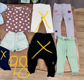 Obleč. MIX 98-104(trička,mik.,gate,šaty,vesty,bundy,kombinez - 8