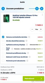 APPLE IPhone 13Pro 128GB Alpine Green - 8