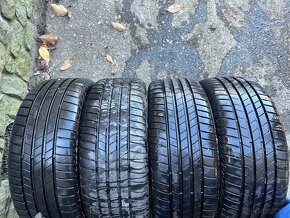 OPEL ALU kola R16 s pneu BRIDGESTONE TURANZA 205/50 R16 - 8