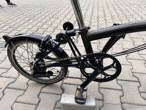 SKLADACÍ BICYKEL BROMPTON C LINE EXPLORE - BLACK EDITION - 8