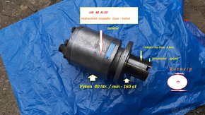 AMK 16 - 7 R   Hydromotor 45lit/170 at vrtacieho zar. UNC060 - 8