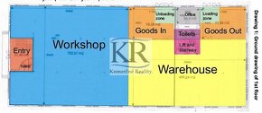 Výrobné, distribučné, parkovacie a kancelárske priestory na  - 8