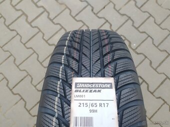 Zimná sada Audi, VW, Škoda, Seat 5x112 R17 + pneu 215/65 R17 - 8