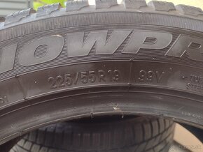 Predám japonské zimné pneumatiky Toyo 225/55 R19 V99 - 8