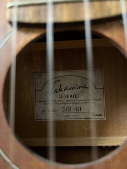 Takamine EGU-S1 Sopránové ukulele - 8