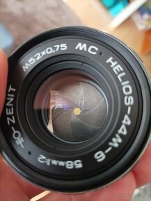 Helios 44M-6 MC 58mm f2, závit M42 - 8