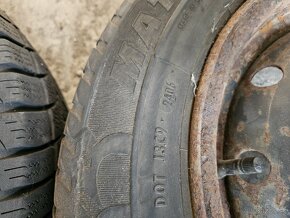 Plechové disky 4x108 + zimné pneu 175/65r14 - 8