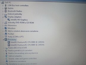 predám Dell latitude e5420/ Intel B980 2,4ghz/ 4gb ram/ HDMI - 8