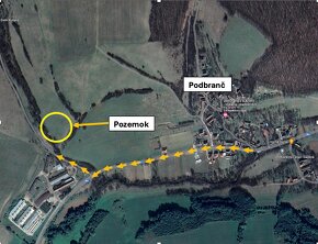 Podbranč - POZEMOK NA MOBILNÝ DOM 1.900 m2 - 8