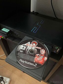 Playstation 2 + 4 ovládače + príslušenstvo - 8