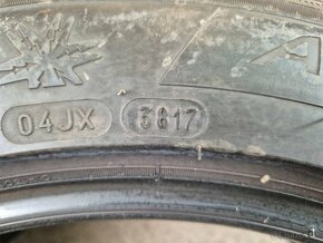 215/55r17 zimné 4 ks MICHELIN - z nového auta - 8