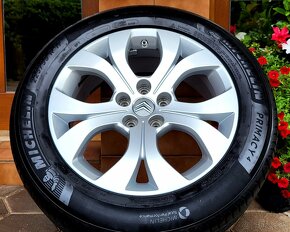 alu R17 5x108, senzory, pneu 225/55, orig. Citroen C5 - 8