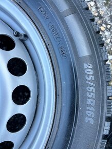 ✅ 3 x PNEU + DISKY - MICHELIN AGILIS ALPIN 205 / 65 R 16 C ✅ - 8