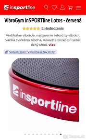 Vibracny stroj insportline lotos - 8