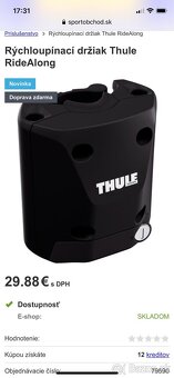 Thule RIDEALONG detska sedacka na bicykel - 8