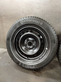 Predám sadu kolies 5x112 R15 195/65 R15 cena 50€ za 4ks - 8