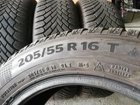 205/55 r16 zimné pneumatiky Continental 6-7mm - 8