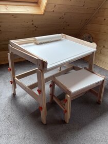 Detský stôl Ikea rastúci. - 8