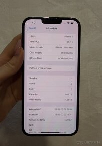 Predám iPhone 13 pro max 1TB - alpská zelená TOP STAV - 8