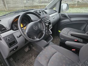 Mercedes Vito Long 2.2 CDi AUTOMAT 5 miest Klíma - 8