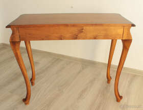 Drevený rustikálny písací stôl - 8