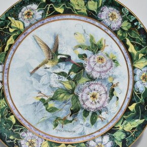 Royal Doulton Anglické porcelánové taniere - Kolibríky - 8