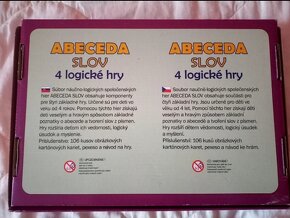 Abeceda slov - logické hry - 8