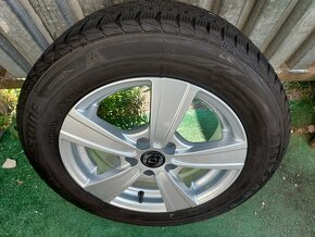 Atraktívna zimná sada 5x100 r15 + Bridgestone 185/65 r15 - 8