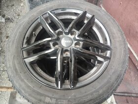 Alu disky dezent 5x112 r16 pneumatiky 205/55 r16 - 8