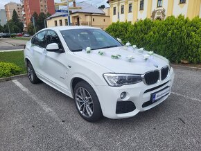 Svadobné auto so šoférom BMW X4 - 8