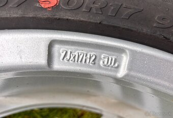 Predám 17´´ALU Dezent 5x108 zimné Hankook 215/50 R17 95V - 8