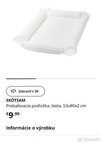 Prebaľovací pult IKEA - 8