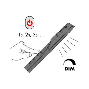 WÜRTH ERGOPOWER SLIM+ LED lampa - 8