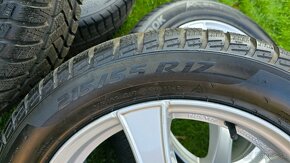 5x112 r17 et41 ALU zimné gumy 215/55 r17 - 8