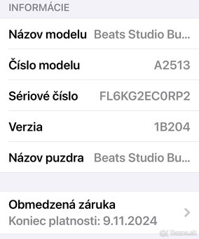 Apple Beats Studio Buds CIERNE + stuple /SUPER CENA/ - 8