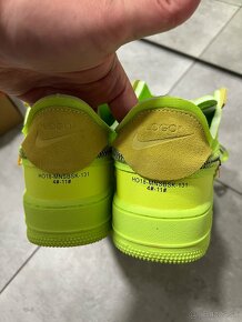 nike air force offwhite volt tenisky - 8