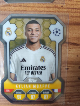 Futbalové kartičky Match Attax 2024/25 - Chrome Shield - 8