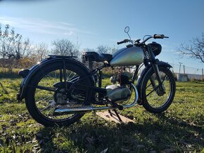 ČZ 125B s dokladmi - 1947 - 8