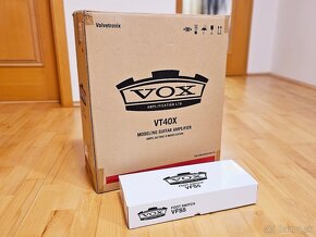 Predám kombo VOX VT40X + footswitch - 8