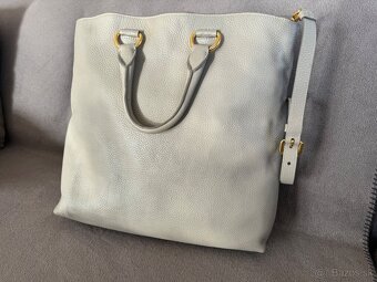 PRADA Vitello Grey tote kabelka - 8