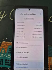S22 8/128GB v ZARUKE do 4.8.2025 - 8